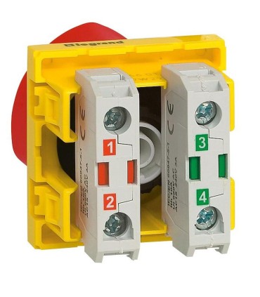 Poussoir coup de point d'arrêt d'urgence Mosaic à clé