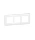 Plaque Mosaic horizontale spéciale rénovation pour 3x2 modules blanc