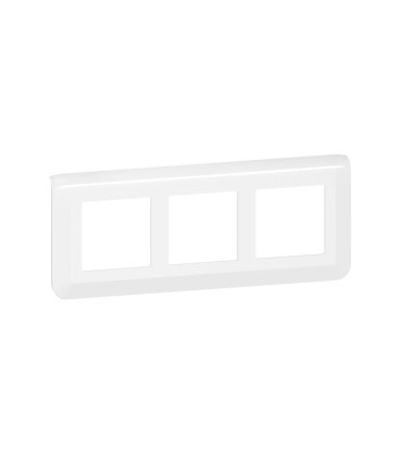 Plaque Mosaic horizontale spéciale rénovation pour 3x2 modules blanc