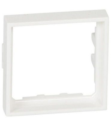 Adaptateur pour remplacer un ancien mécanisme Mosaic 50x50mm sans changer la plaque et le support 2 modules