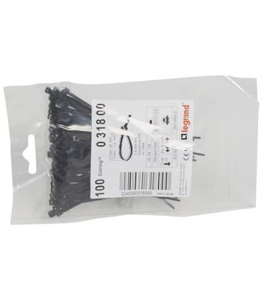 100 Colring Noir 2,4mmX95mm