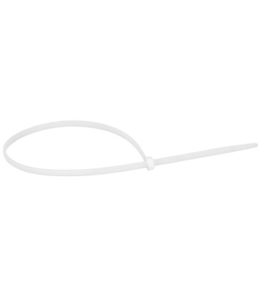 100 Colliers Colring incolore à denture intérieure largeur 7,6mm et longueur à plat 550mm