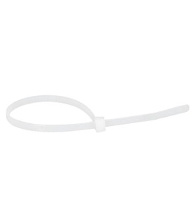 100 Colliers Colring incolore à denture intérieure largeur 3,5mm et longueur à plat 360mm