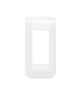 Plaque de finition Mosaic 1 module blanc