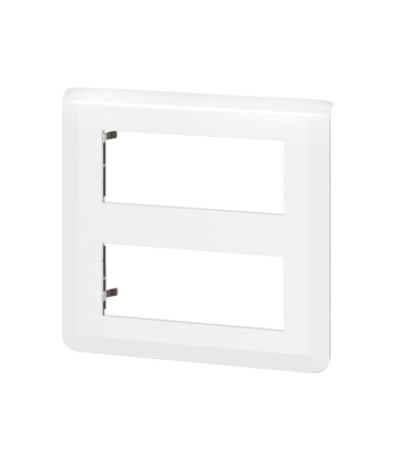 Plaque Mosaic 2x5 modules blanc