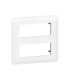 Plaque Mosaic 2x5 modules blanc