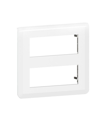 Plaque Mosaic 2x5 modules blanc