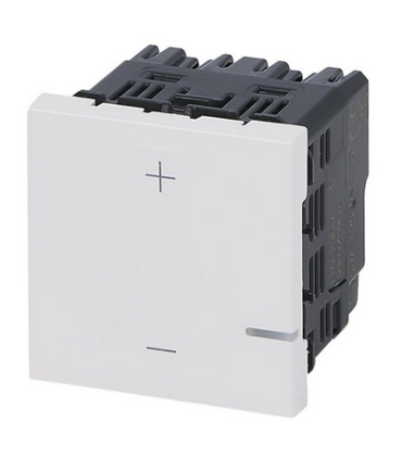 Mosaic Variateur Interrupteur universel 2 fils 125 Watt Led blanc