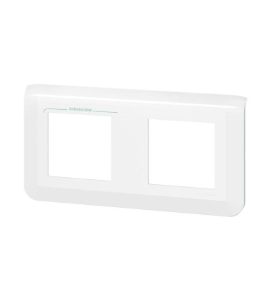 Plaque Mosaic antimicrobien horizontale 2x2 modules blanc