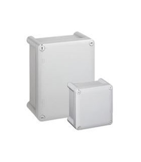 Boîtier industriel plastique IP66 IK08 270x170x86mm avec couvercle opaque