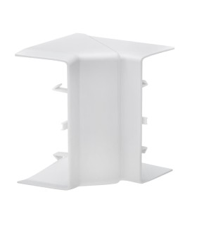 Angle intérieur Goulotte PVC blanc polaire 120 x 55 OptiLine 70