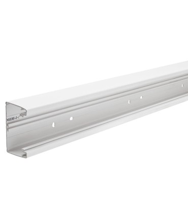 Goulotte PVC Optiline 70 à clipsage direct - L95 x H55mm x 2 m