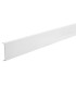 Couvercle pour goulottes PVC OptiLine 70  71x13mm L 2 m Blanc polaire