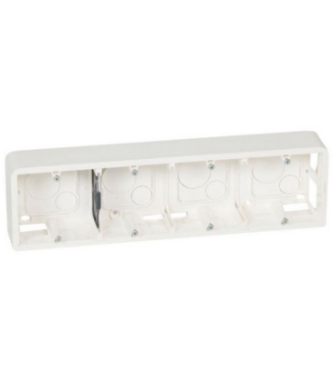 Cadre saillie Mosaic profondeur 40mm pour 10 ou 4x2 modules horizontal