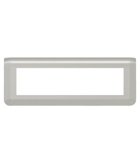 Plaque Mosaic 8 modules horizontale aluminium