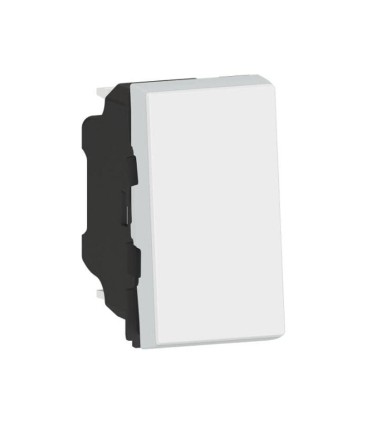 Poussoir témoin 6A 250V Mosaic 1 module blanc