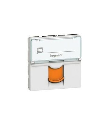 RJ45 CAT6 FTP MOSAIC ORANGE LEGRAND 076523
