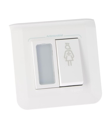 Bloc d'appel Mosaic témoin rouge retour d'appel antimicrobien