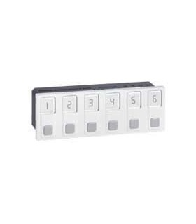 Bloc d'appel 6 directions Mosaic alimentation incorporée 127V~ ou 230V