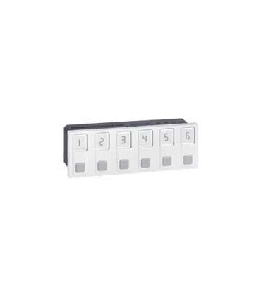 Bloc d'appel 6 directions Mosaic alimentation incorporée 127V~ ou 230V