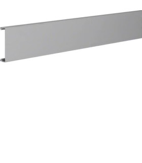 Couvercle pour goulotte BA7 - l 60mm  L 2000 gris