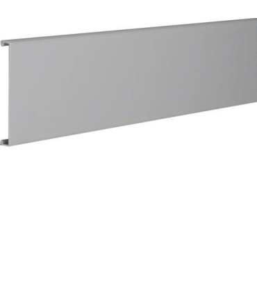 Couvercle pour goulotte BA7 - l 100mm L 2000 mm gris