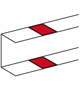Joint de corps à éclisse pour goulotte DLP monobloc blanc