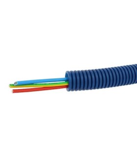 Conduit ICTA Chronofil bleu - courants forts - Ø16 mm - 3 conducteurs x 1,5mm² / Legrand