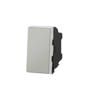 Interrupteur ou va-et-vient Mosaic Easy-Led 10AX 250V~ 1 module alu