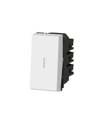 Interrupteur ou va-et-vient Mosaic 20AX 250V 1 module blanc