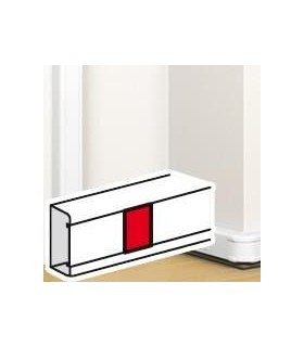 Joint de couvercle pour toute goulotte à clippage direct Mosaic blanc