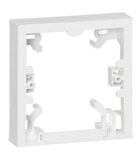 Entretoise pour installation saillie d'un appareillage Mosaic blanc