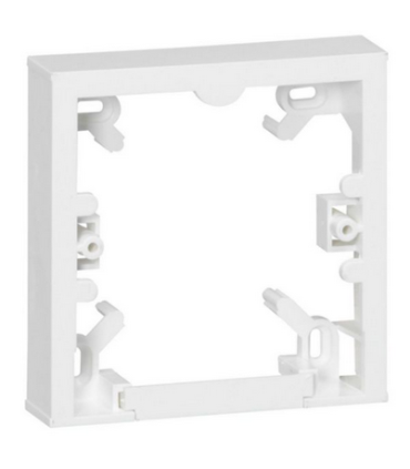 Entretoise pour installation saillie d'un appareillage Mosaic blanc