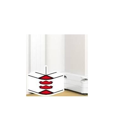 Angle extérieur Mosaic pour goulotte 50X180