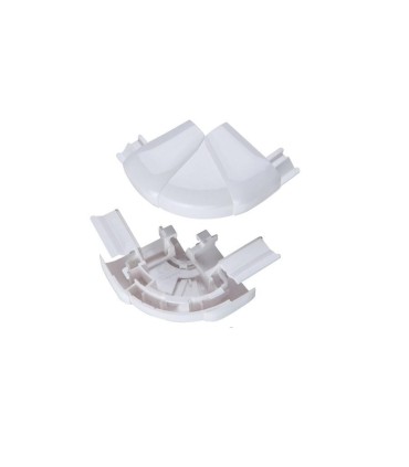 Angle extérieur pour goulotte à clippage direct Mosaic 50x130mm blanc