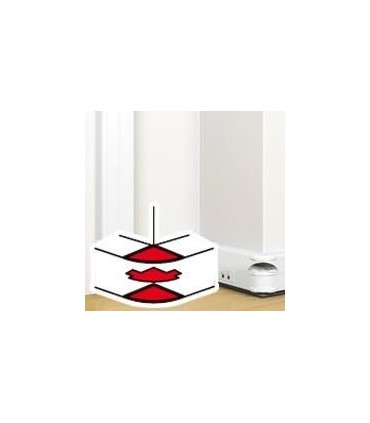 Angle extérieur pour goulotte à clippage direct Mosaic 50x130mm blanc