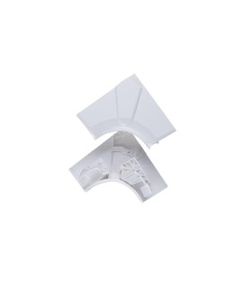 Angle intérieur pour goulotte à clippage direct Mosaic 50x130mm blanc