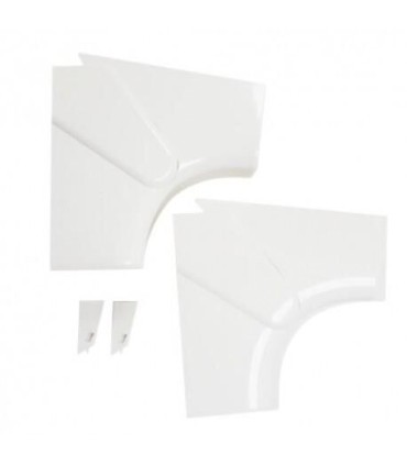 Angle intérieur pour goulotte à clippage direct Mosaic 50x105mm blanc