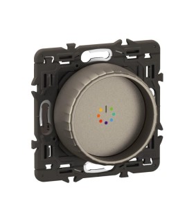 Commande filaire Rotary pour ambiances couleurs Céliane with Netatmo Titanium