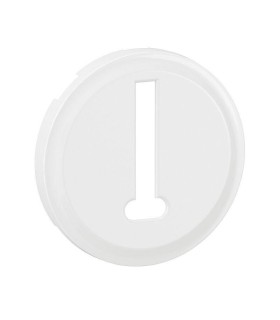 Enjoliveur prise téléphone 8 contacts Céliane - Blanc