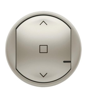 Enjoliveur Céliane with Netatmo interrupteur / commande volet roulant - Titane