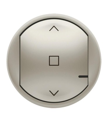 Enjoliveur Céliane with Netatmo interrupteur / commande volet roulant - Titane