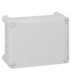 Boîte de dérivation Plexo rectangulaire pour presse-étoupe  dimensions 180x140x86mm gris RAL7035