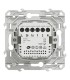 Wiser Odace interrupteur volet-roulant 4A - zigbee - blanc