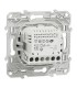 Bouton poussoir Wiser Odace 10A - zigbee - anthracite