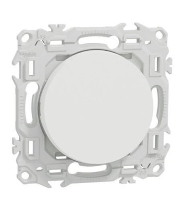 Interrupteur Va & vient Poussoir Nouvel Odace 2025 blanc