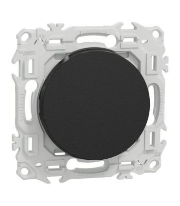 Interrupteur Va-et-vient ou Poussoir Odace 2025 noir