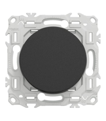 Interrupteur Va-et-vient ou Poussoir Odace 2025 noir