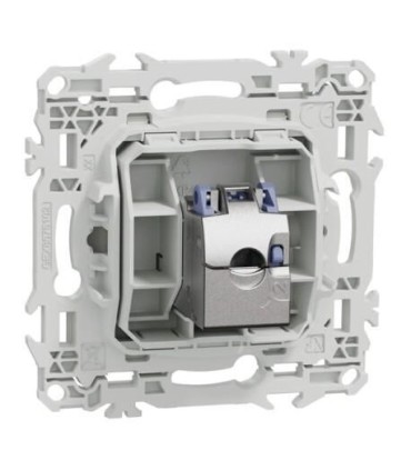 Odace 2025 108 prises RJ45 Cat6 STP blindé blanches