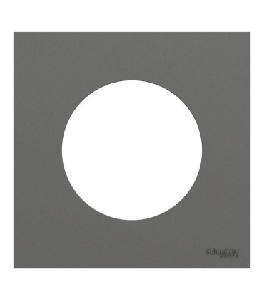 Plaque Odace 2025 Gris basalte 1 poste